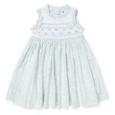 платье со сборками и цветочным принтом