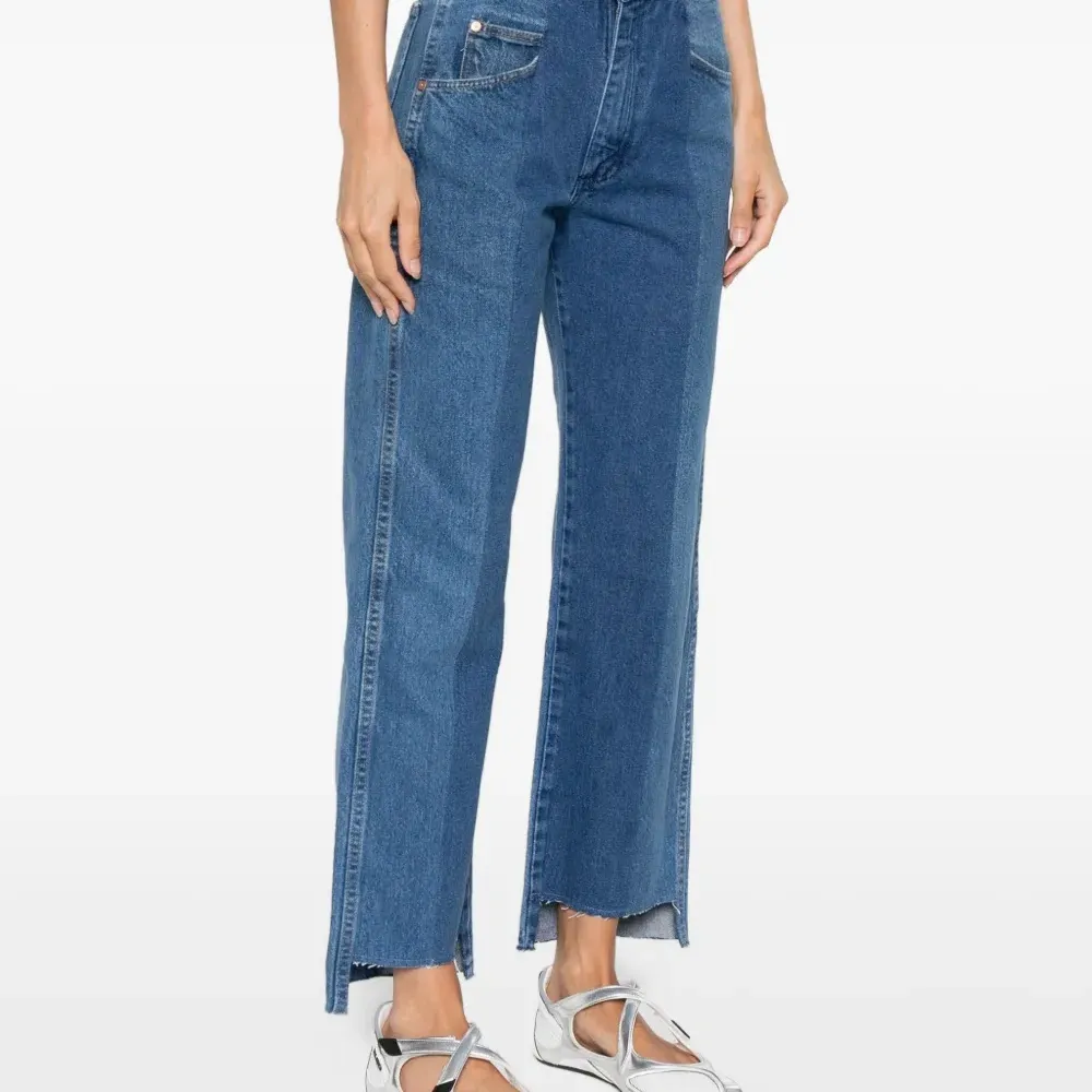 джинсы Audrey с асимметричным подолом