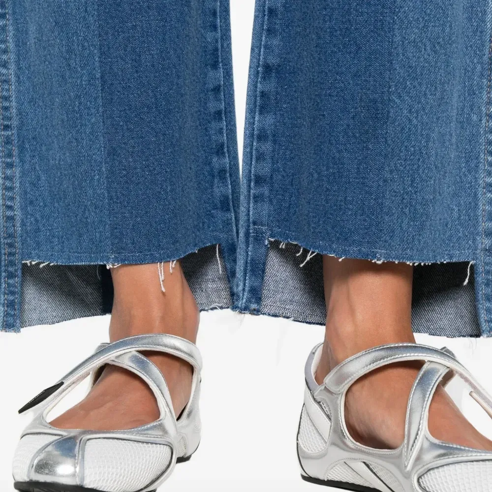 джинсы Audrey с асимметричным подолом