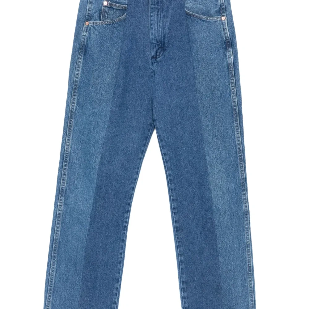 джинсы Audrey с асимметричным подолом