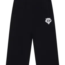 брюки с вышитым логотипом и карманами