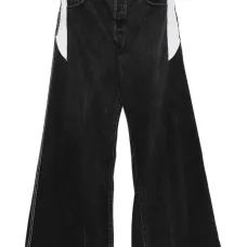 джинсы со вставками