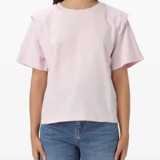 Футболка с круглым вырезом