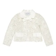 жакет с пайетками и бантом