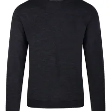 свитер с круглым вырезом