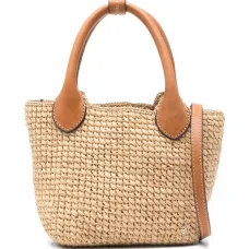 Сумка-тоут из рафии