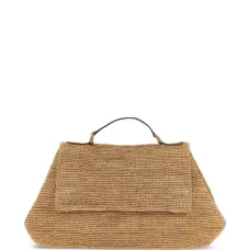 Большая сумка-тоут Lahady из рафии