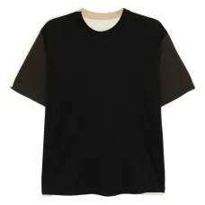 футболка с круглым вырезом