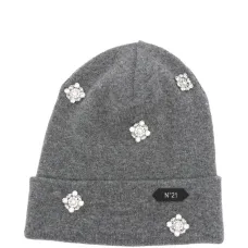 шапка бини с кристаллами