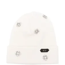 шапка бини с кристаллами