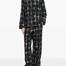 Клетчатая пижама Set-Orlando-Utlt с капюшоном Клетчатая пижама Set-Orlando-Utlt с капюшоном