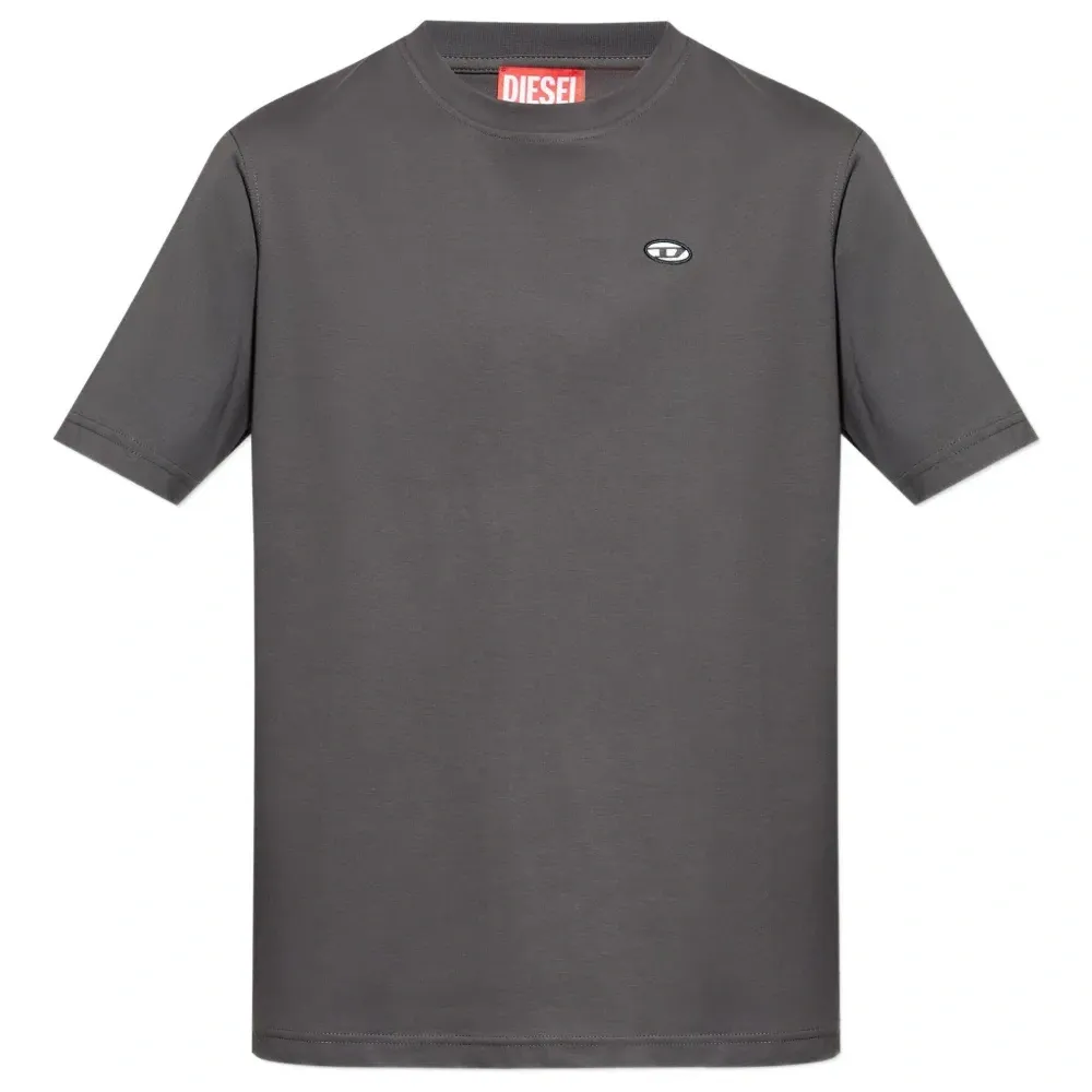 Футболка T-Just-Doval с вышитым логотипом