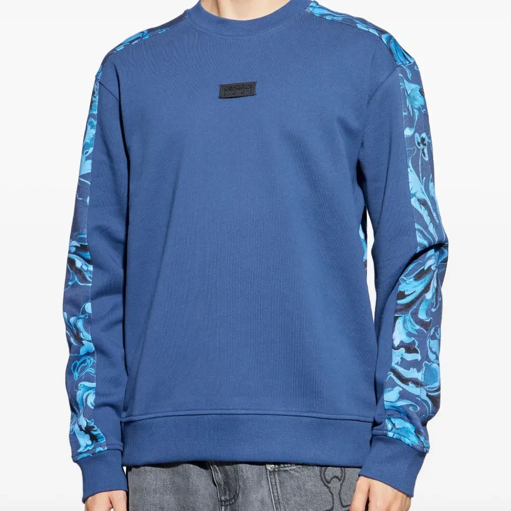 Толстовка со вставками и принтом Baroque