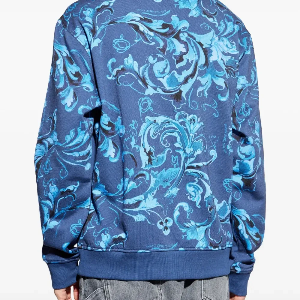 Толстовка со вставками и принтом Baroque