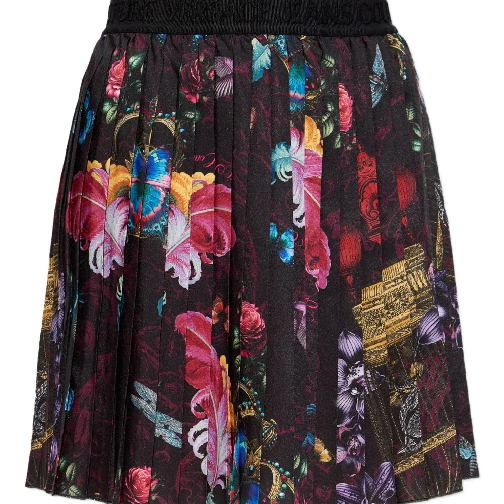 Юбка с цветочным принтом Юбка с цветочным принтом