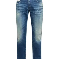 Джинсы D-Strukt с эффектом потертости