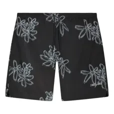 плавки-шорты с цветочным принтом