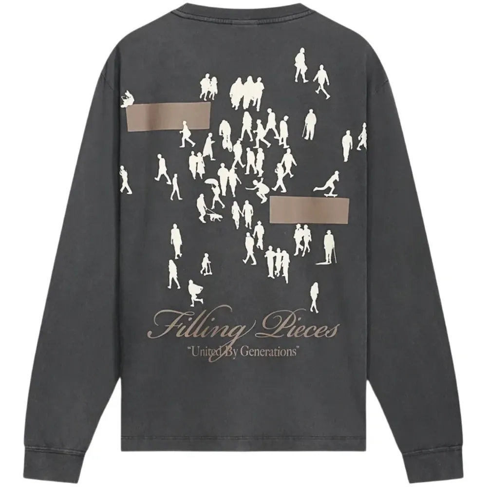 футболка с длинными рукавами и принтом футболка с длинными рукавами и принтом