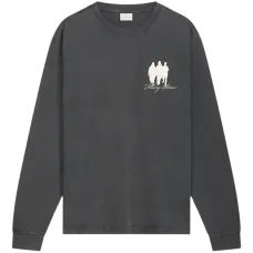 футболка с длинными рукавами и принтом