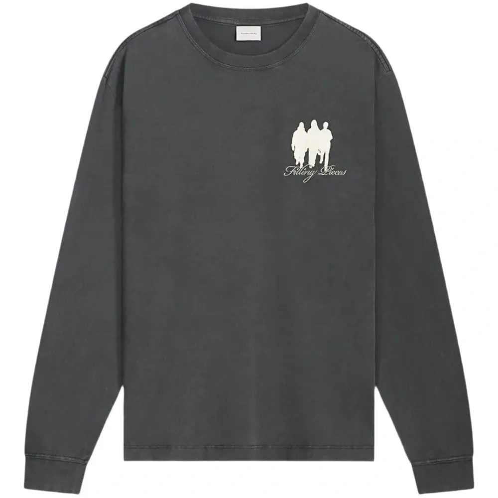 футболка с длинными рукавами и принтом футболка с длинными рукавами и принтом