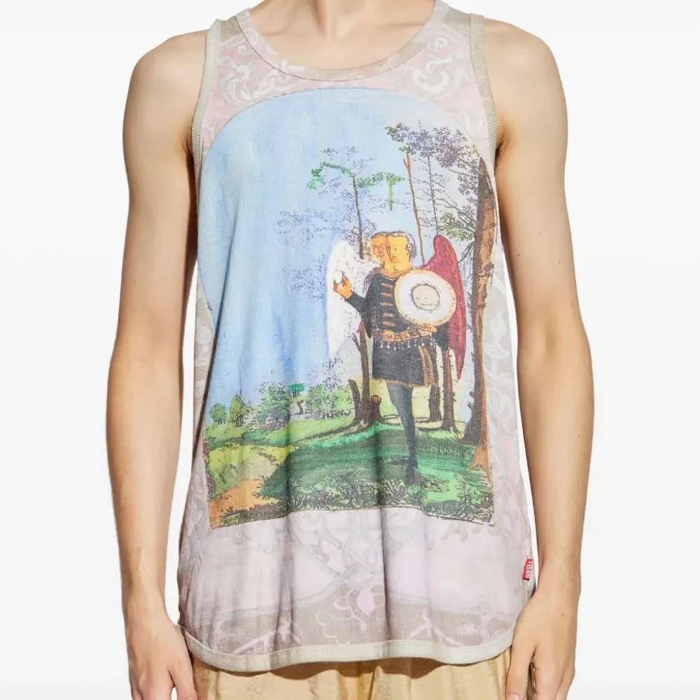 Топ T-Aly с графичным принтом