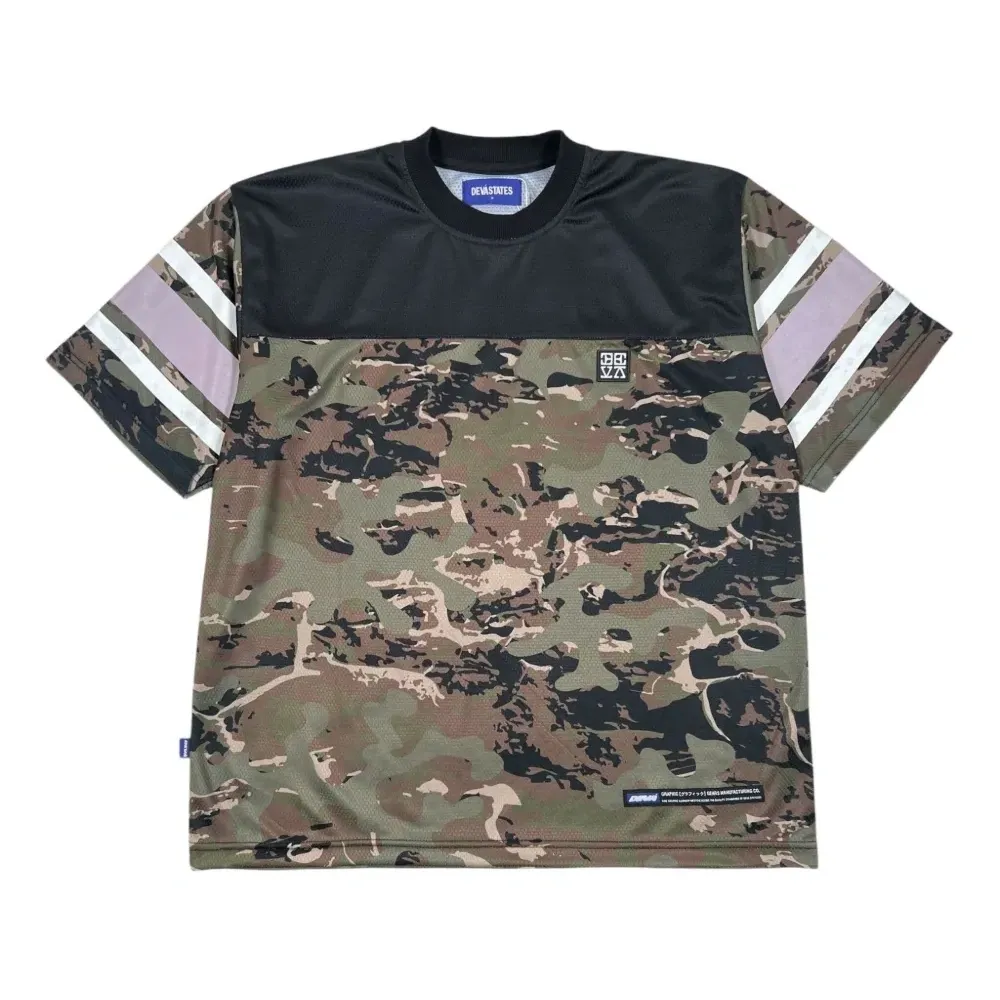 футболка с камуфляжным принтом