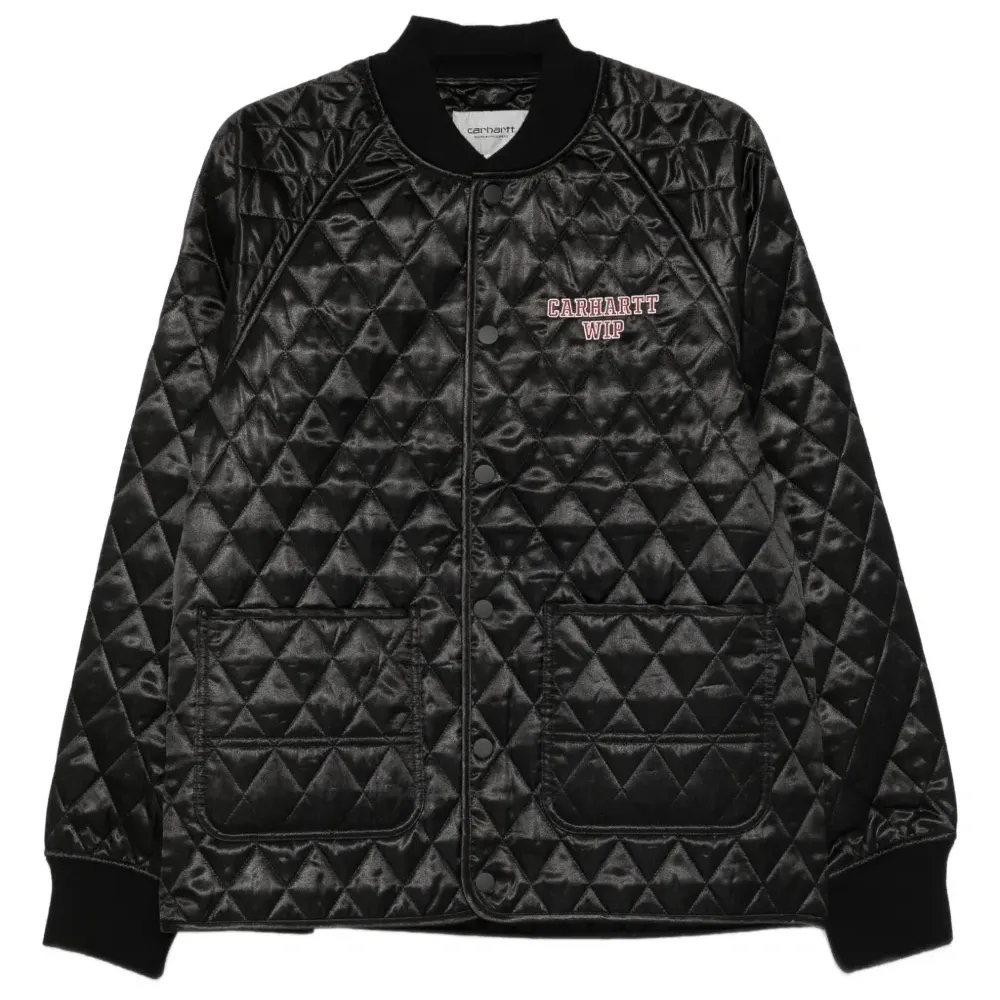 Стеганая атласная куртка Стеганая атласная куртка