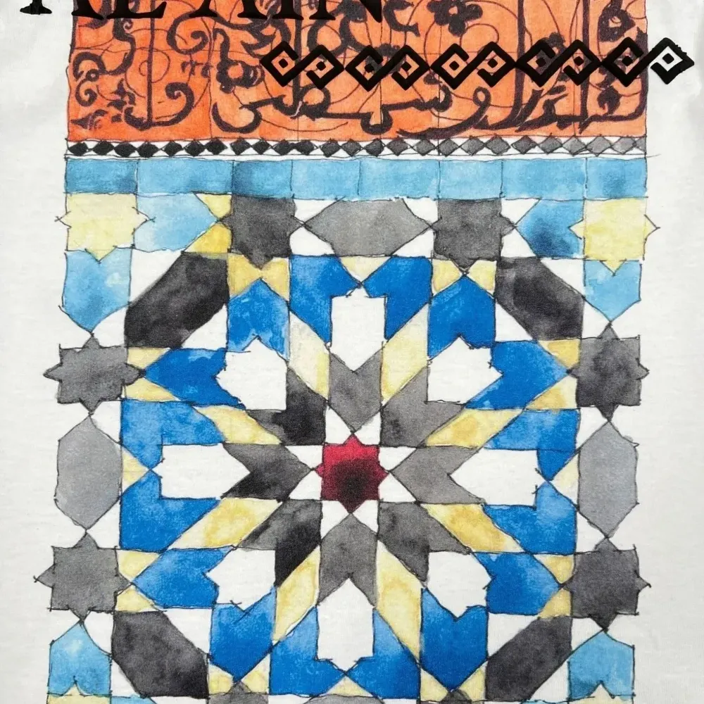 футболка с узором