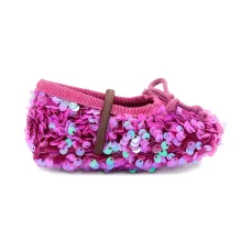 Балетки с пайетками