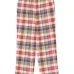 Пижамные брюки в клетку