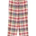 Пижамные брюки в клетку