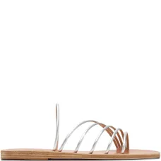 Сандалии Adriani с эффектом металлик