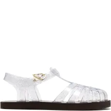 Сандалии с блестками