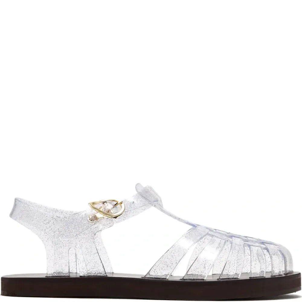 Сандалии с блестками Сандалии с блестками