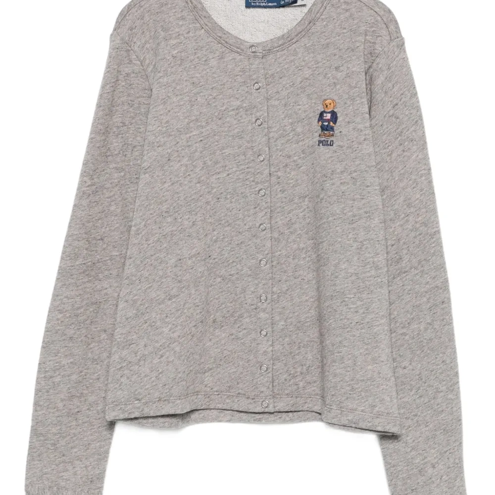 Кардиган с вышивкой и длинными рукавами