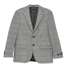 Клетчатый пиджак на пуговицах