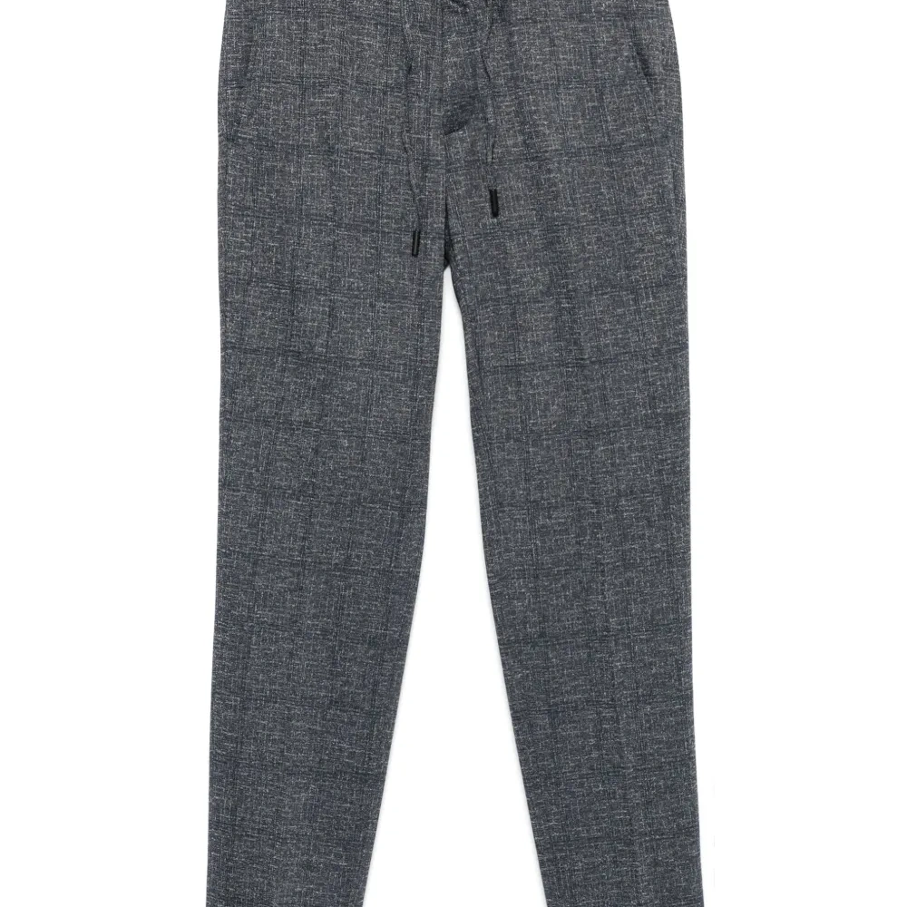 Фактурные брюки с кулиской