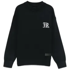 свитер с логотипом вязки интарсия свитер с логотипом вязки интарсия