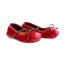 Балетки с бантом