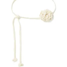 Шерстяной ремень в технике кроше Шерстяной ремень в технике кроше