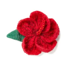 брошь с вышивкой