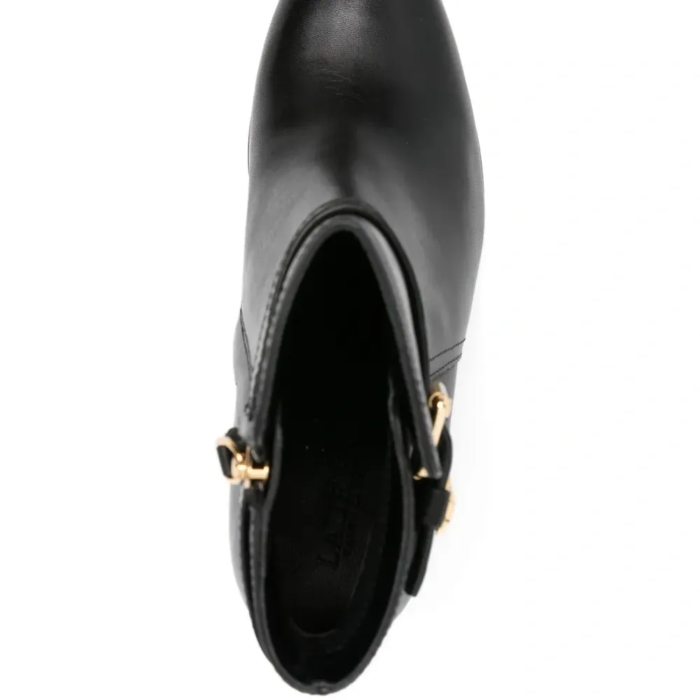 Ботильоны на блочном каблуке Ботильоны на блочном каблуке