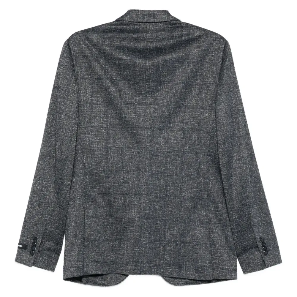 Фактурный пиджак на пуговицах