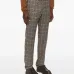 Клетчатые шерстяные брюки