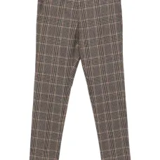 Клетчатые шерстяные брюки