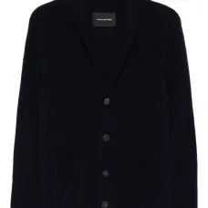 Кардиган с воротником-шалькой