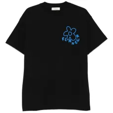 футболка с цветочным принтом