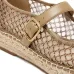 Сетчатые эспадрильи Mackie с пряжками