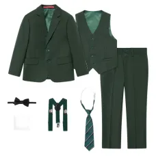 Комплект из шортов, рубашки и кардигана Комплект из шортов, рубашки и кардигана