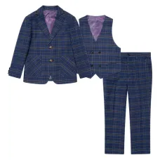 Костюм-тройка в клетку Костюм-тройка в клетку